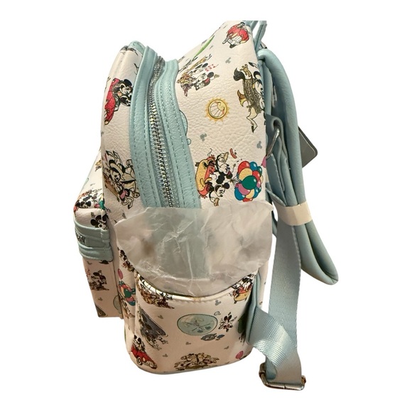 Disney Parks Loungefly Mini Backpack - Mickey and Minnie's Runaway Railway - Picture 4 of 8